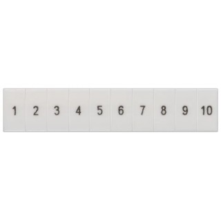 Siemens Marker Strip for use with Standard Labelling System, Terminal Block 8WH8120-2AB85
