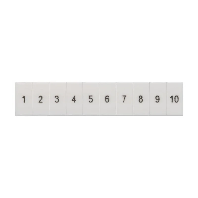 Siemens Marker Strip for use with Standard Labelling System, Terminal Block 8WH8120-2AB85