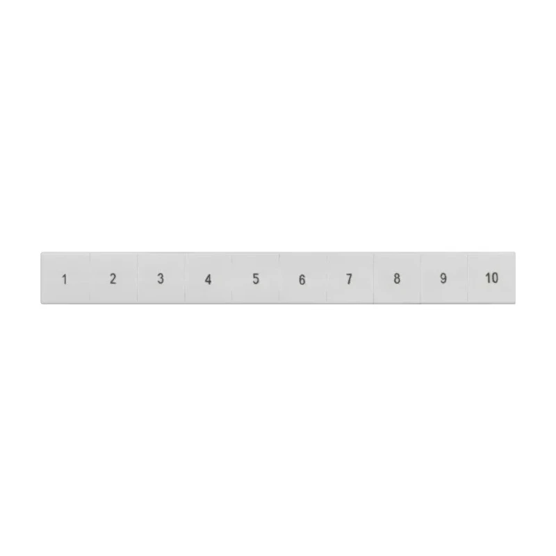 Siemens Marker Strip for Use with Terminal Block Standard Labelling System 8WH8120-5AB15