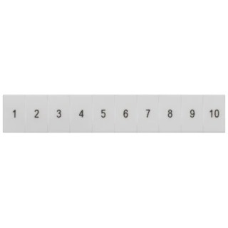 Siemens Marker Strip for Standard Labelling System Terminal Block White 8WH8120-3AB45