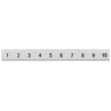 Siemens Marker Strip for use with Standard Labelling System Terminal Block 8WH8121-3AB35