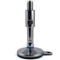 RS PRO Stainless Steel Adjustable Foot M12 Thread, 60 mm Diameter Base, 1000 kg Static Load Capacity, 15 ° Tilt 237-8188