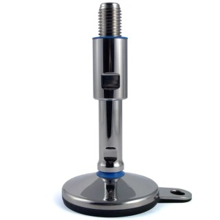 RS PRO Stainless Steel Adjustable Foot M12 Thread, 60 mm Diameter Base, 1000 kg Static Load Capacity, 15 ° Tilt 237-8188
