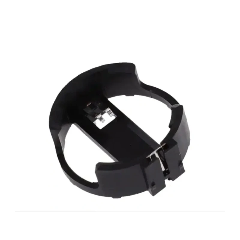 RS PRO 2032 Battery Holder Polyamide 66 Body Leaf Spring Termination Through Hole Mount 8mm Height 20mm Diameter 237-8254