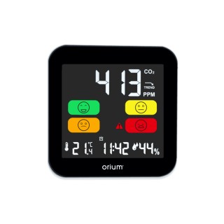 Orium Quaelis 14 CO2 Sensor 50 °C Operating Temperature, 99 %RH Max, Rechargeable Battery USB Powered 11325