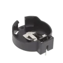 RS PRO Battery Holder Leaf Spring Through Hole Mount Polybutylene Terephthalate Body 1 Cell 24mm Diameter 9.2mm Height CR2450