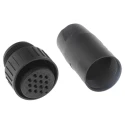 Hirschmann Copper Straight 14 Way Cable MIL Spec Circular Connector Female Contacts Shell Size 20 933067100 CM 06 EA 20-27 S