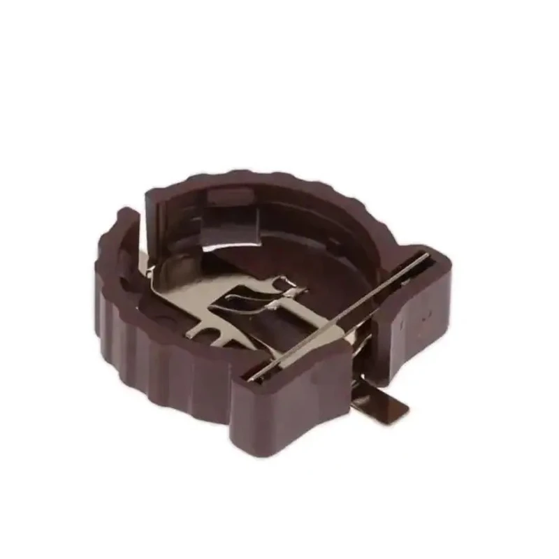 RS PRO Battery Holder Leaf Spring, Surface Mount, High Temperature Thermoplastic Body, Compatible with 1 Cell CR1220