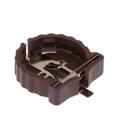 RS PRO CR1220 Battery Holder High Temperature Thermoplastic Leaf Spring Termination Surface Mount RS PRO