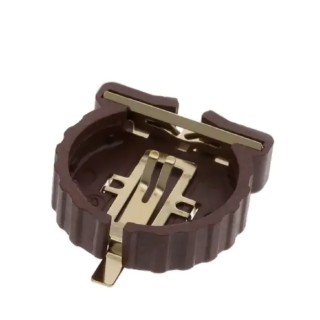 RS PRO CR1220 Battery Holder Leaf Spring Surface Mount High Temperature Thermoplastic 3.99mm Height CR1220