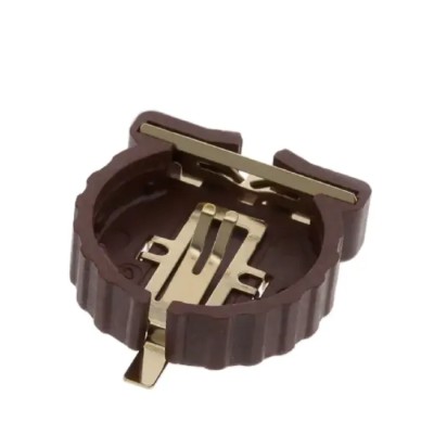RS PRO CR1220 Battery Holder Leaf Spring Surface Mount High Temperature Thermoplastic 3.99mm Height CR1220