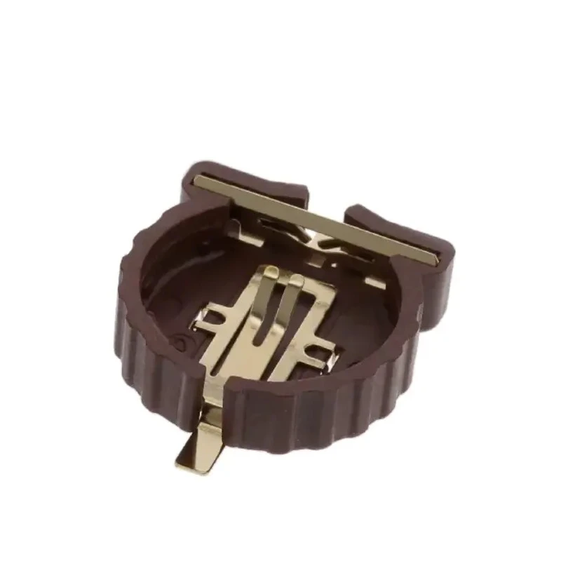 RS PRO CR1220 Battery Holder Leaf Spring Surface Mount High Temperature Thermoplastic 3.99mm Height CR1220