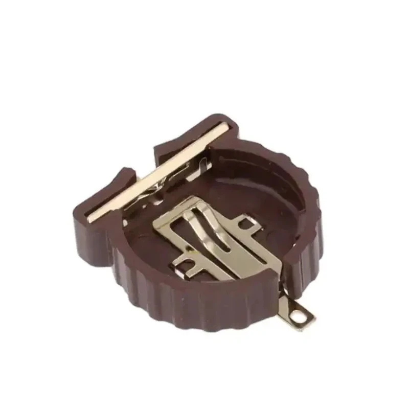 RS PRO CR1220 Battery Holder Leaf Spring High Temperature Thermoplastic Body Surface Mount 1 Cell RS PRO CR1220