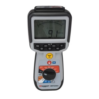 Megger Insulation Tester MIT420 2, 10 V Min, 1 kV Max, 200 GΩ, CAT IV, 205mA Test Current MIT420