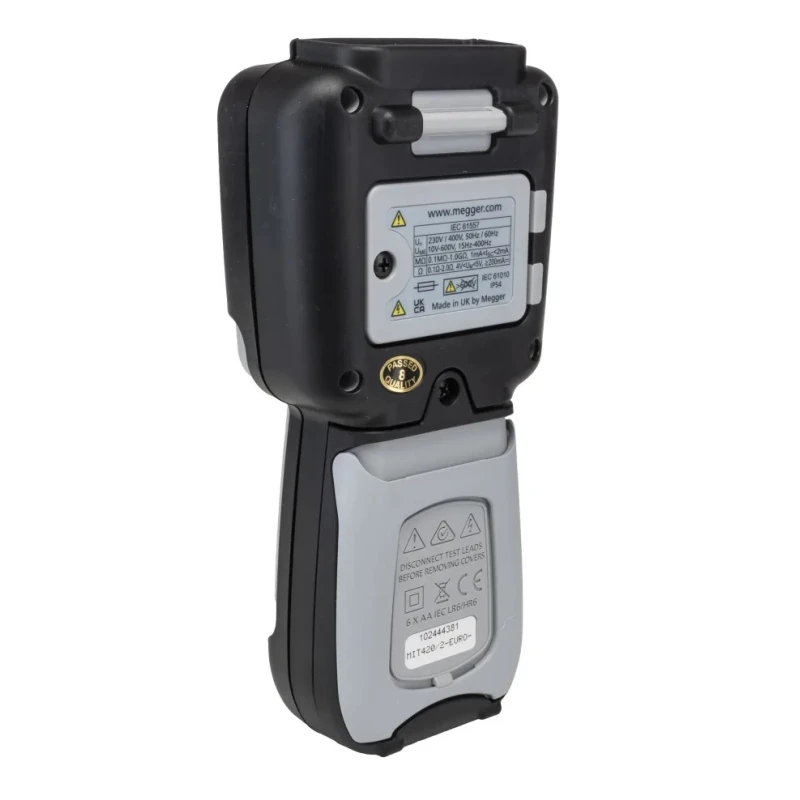 Megger Insulation Tester MIT420 2, 10 V Min, 1 kV Max, 200 GΩ, CAT IV, 205mA Test Current MIT420