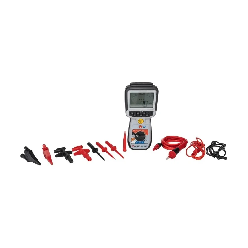 Megger Digital Insulation Tester with Analogue and Dual Digital Display, 10 V Min, 1 kV Max, 200 GΩ Insulation MIT430