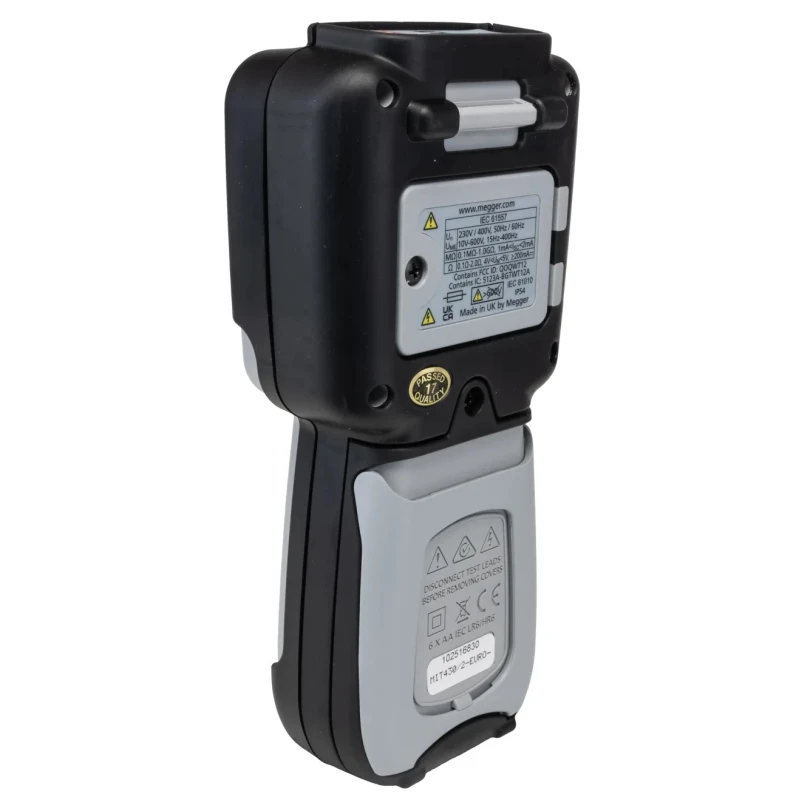 Megger Digital Insulation Tester with Analogue and Dual Digital Display, 10 V Min, 1 kV Max, 200 GΩ Insulation MIT430