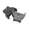 RS PRO CR2032 Battery Holder Leaf Spring Through Hole Polyamide 66 Body RS PRO CR2032