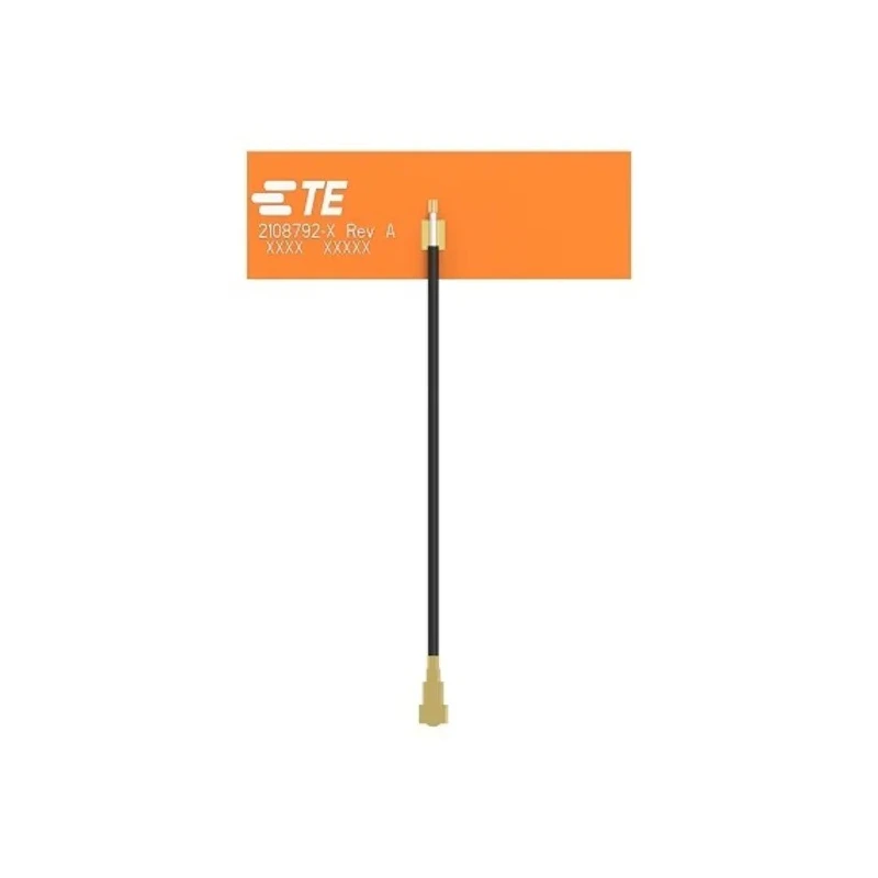 TE Connectivity Internal PCB WiFi Antenna with MHF4L Connector, ZigBee, WiFi, Bluetooth (BLE), 2.45-6 GHz, 3.9 dBi Gain MHF4L