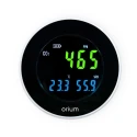 Orium CO2 Sensor Indoor Air Quality Monitor 70 °C Operating Temp, USB Connectivity, Rechargeable Lithium Battery 11334