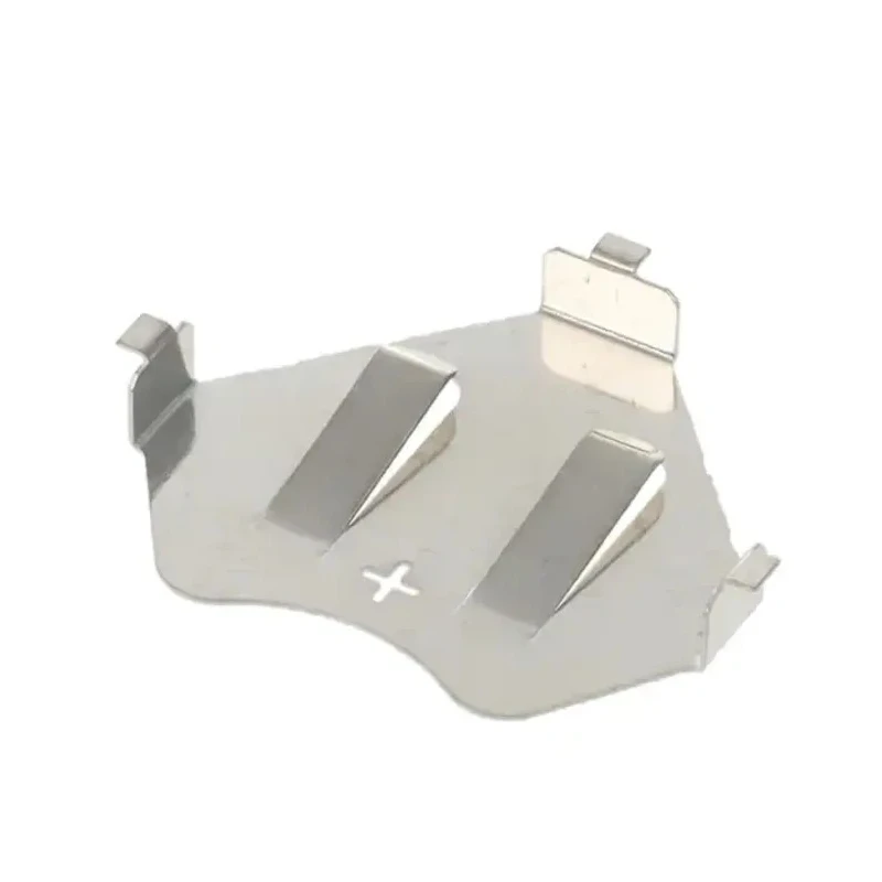 RS PRO Battery Clip Leaf Spring for CR2430 Compatible Battery, Surface Mount, Phosphor Bronze Body CR2430