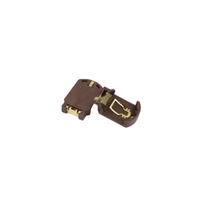 RS PRO CR2032 Battery Holder Leaf Spring High Temperature Thermoplastic Surface Mount 5.3mm Height CR2032