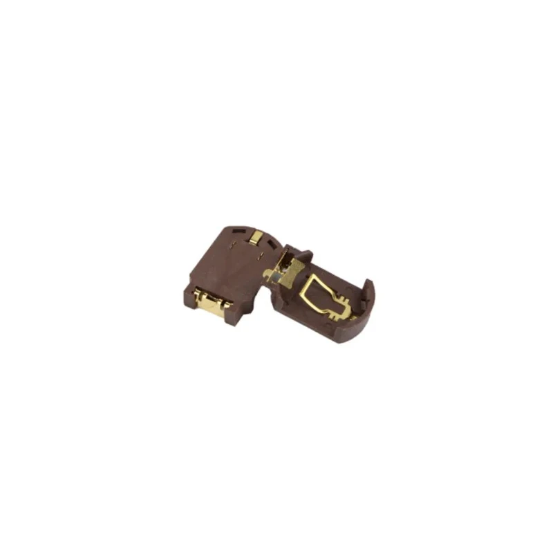 RS PRO CR2032 Battery Holder Leaf Spring High Temperature Thermoplastic Surface Mount 5.3mm Height CR2032