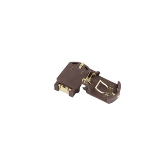RS PRO CR2032 Battery Holder Leaf Spring Surface Mount High Temperature Thermoplastic Body 1 Cell CR2032 RS PRO