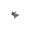 RS PRO CR2430 Battery Holder Leaf Spring Through Hole Polyamide 66 Body 27.5mm Length CR2430