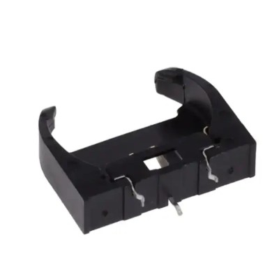 RS PRO CR2032 Battery Holder Leaf Spring, Through Hole Mount, Polyamide 66 Body, UL 94 V-0, 1 Cell CR2032 RS PRO