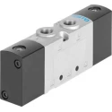 Festo Pneumatic Solenoid Valve 5/3 Closed Pneumatic G 3/8 Port Size Manifold Mount Die Cast Aluminium VUWS-L30-P53C-M-G38