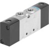 Festo Pneumatic Solenoid Valve 5/3 Closed Pneumatic G 3/8 Port Size Manifold Mount Die Cast Aluminium VUWS-L30-P53C-M-G38