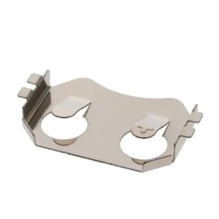 RS PRO Battery Clip for CR2032 Coin Cell Battery Leaf Spring Termination Surface Mount RS PRO CR2032