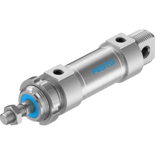 Festo 25 mm Bore Roundline Pneumatic Cylinder Double Acting Aluminium Body 150.5mm Length DSNU-32-25-PPV-A