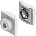 Festo Die-Cast Aluminium Connection Plate for MS Pneumatic System with Two G1/4 Ports MS4-AGB
