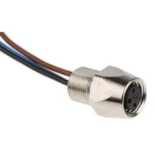 Hirschmann Sensor Actuator Cable Female 3 Way M8, Straight, Nitrile Rubber Jacket, 500mm Length 933383100 ELKE 3308 V FM 8 05