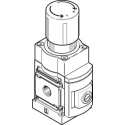 Festo Pneumatic Regulator G 1/4 Inch, Aluminium Body, 14 Bar Max Pressure, ISO8573-1 Certified MS6-LRP-1/4-D4-A8
