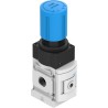 Festo MS Series Pneumatic Regulator Aluminium G 1/4 Thread 14 Bar Maximum Operating Pressure MS6-LRP-1/4-D2-A8