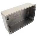 ROLEC Conform Series Die Cast Aluminium Enclosure Grey Lid IP66, IP67 100 mm x 266 mm x 166 mm IP66