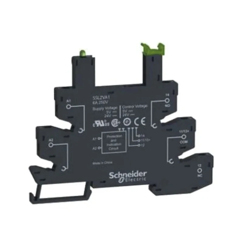 Schneider Electric Harmony Control DIN Rail Solid State Relay Mounting Kit for SSL Relays SSLZVA1