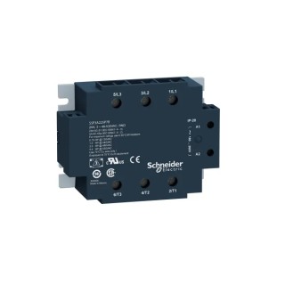 Schneider Electric Harmony Relay Series Solid State Relay 25 A Load Panel Mount 530 V AC Load 32V DC Control SSP3A225BDR