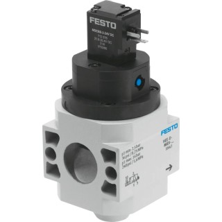 Festo Pneumatic Manual Control Valve, HEE Series, G 1/4 Port Size, 16 Bar Maximum Operating Pressure, Die Cast HEE-D-MIDI-24