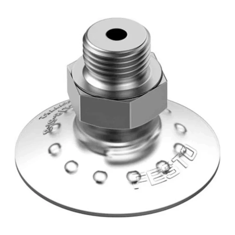 Festo Pneumatic 30 mm Flat Silicone Suction Cup Threaded Connection VAS-30-1/8-SI-B