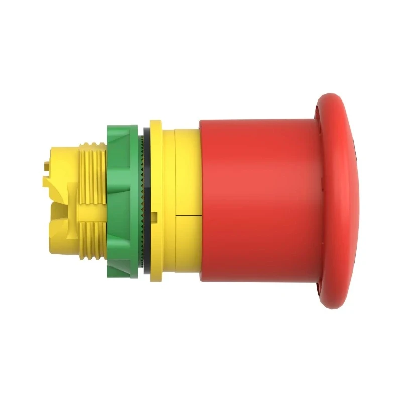 Schneider Electric Harmony Series Latching Emergency Stop Push Button Panel Mount 22mm Cutout IP54 ZB5AT8643M