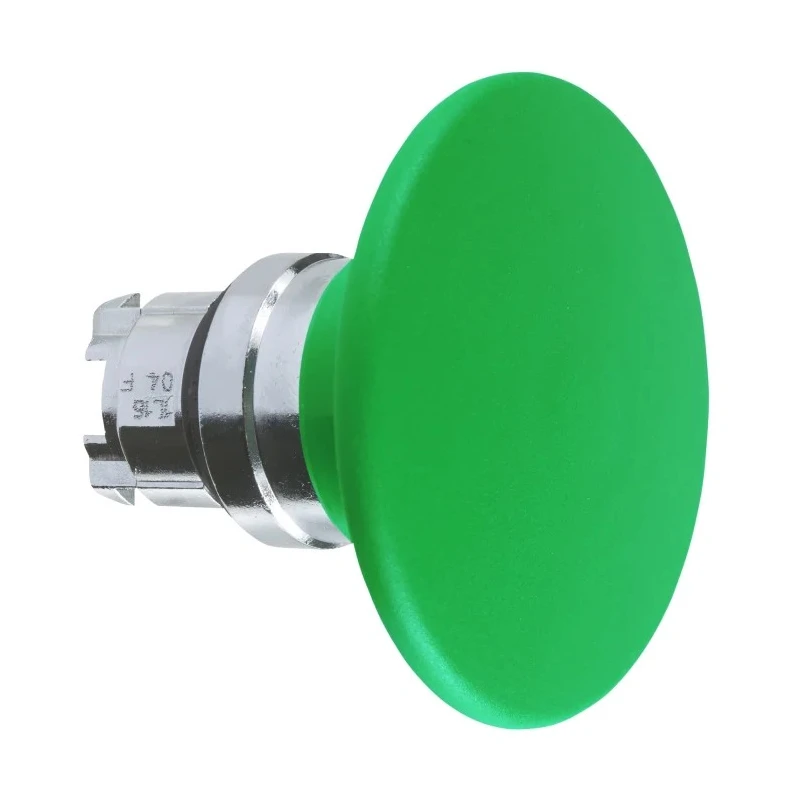 Schneider Electric Harmony XB4 Series Green Momentary Push Button Head, 22 mm Cutout, IP66 IP67 IP69K ZB4BR3