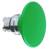 Schneider Electric Harmony XB4 Series Green Momentary Push Button Head, 22 mm Cutout, IP66 IP67 IP69K ZB4BR3