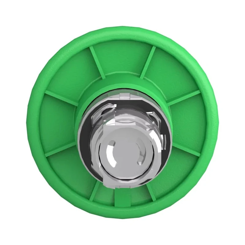 Schneider Electric Harmony XB4 Series Green Momentary Push Button Head, 22 mm Cutout, IP66 IP67 IP69K ZB4BR3