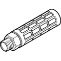 Festo Polyethylene Pneumatic Silencer 10 Bar G 1 Connection Thread Male U-1-B