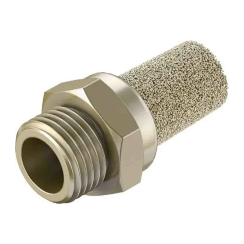 Festo Bronze Brass Pneumatic Silencer 1/8 in NPT 10 bar 77dB Noise Reduction AMTE-M-LH-N18
