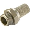 Festo Bronze Brass Pneumatic Silencer 1/8 in NPT 10 bar 77dB Noise Reduction AMTE-M-LH-N18